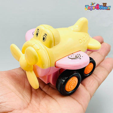 KIDS PULL BACK FRICTION MINI CAR - PACK OF 4